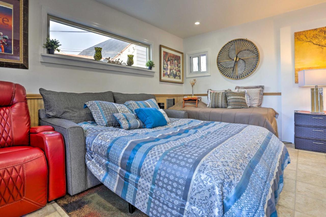 Central Elmont Studio With Great Outdoor Space! Bagian luar foto